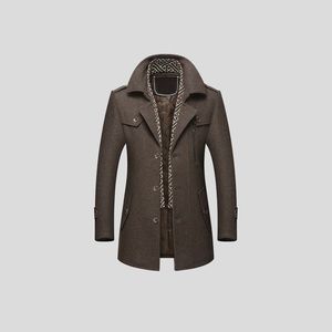 Brown Portobello Peacoat